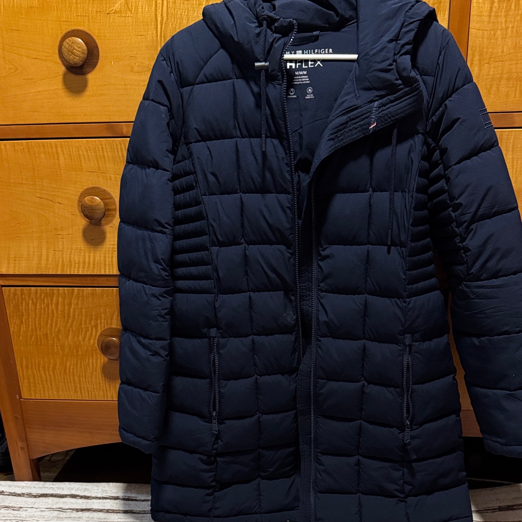 Tommy Hilfiger Dark Blue Quilted Jacket